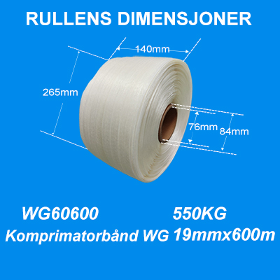 WG60 Komprimatorbånd WG